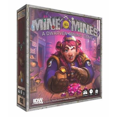 Mine All Mines. Настольная игра про горное дело гномов