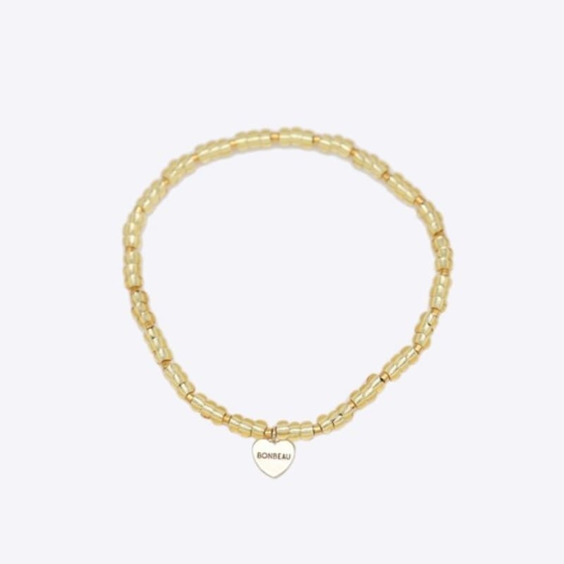 BONBEAU Ледяной цвет бусины простой Браслет Ледяной простой цвет многослойный браслет из бусин