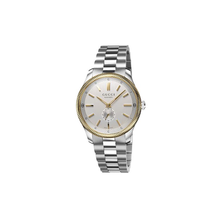 Gucci Watch Automatic Mechanical Movement Stainless Steel Strap 40Mm White Dial Men watches 783403ICUA08155