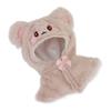 10CM Doll Plush Cloak Hairy Doll Clothes Gift Cartoon Animal Shawl