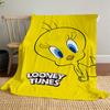 1 шт. Плед Looney Tunes Птичка Твити для улицы - Плед-покрывало, Мягкий, Фланелевые пледы, Гостиная, Путешествия, Кемпинг-1102120