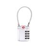 Lock Portable Padlock with Steel Cable Customs Code Lock Smart Combination Lock TSA Customs Lock