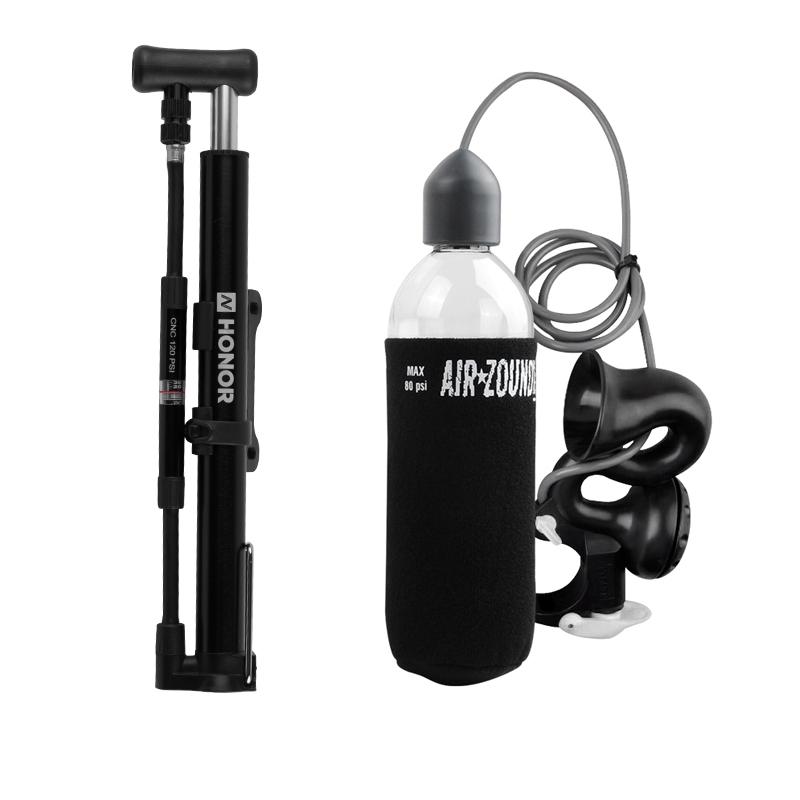 Велосипедный велосипед Air ZOUND Trump MTB/дорожный газовый баллон высокого давления с громким голосом, воздушный звуковой сигнал, велосипед с улиткой, гудок, велосипед
