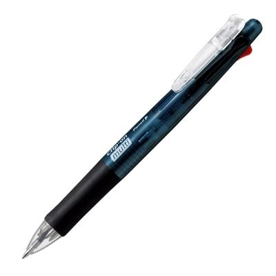 Ручка Zebra 4 цвета Sharp Multi Black 10 шт. Многофункциональная + клипса B-B4SA1-BK