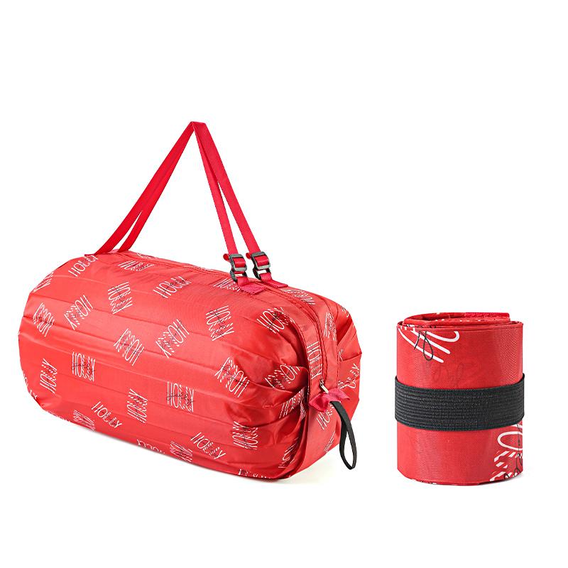 1 шт. сумка-тоут, многоразовая сумка для покупок, экологичная, для путешествий, продуктов, портативная, большая вместимость, складная, на одно плечо