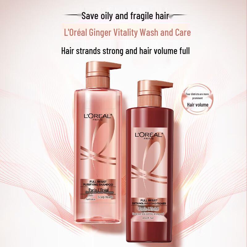 Укрепляющий шампунь с имбирем L'Oréal
