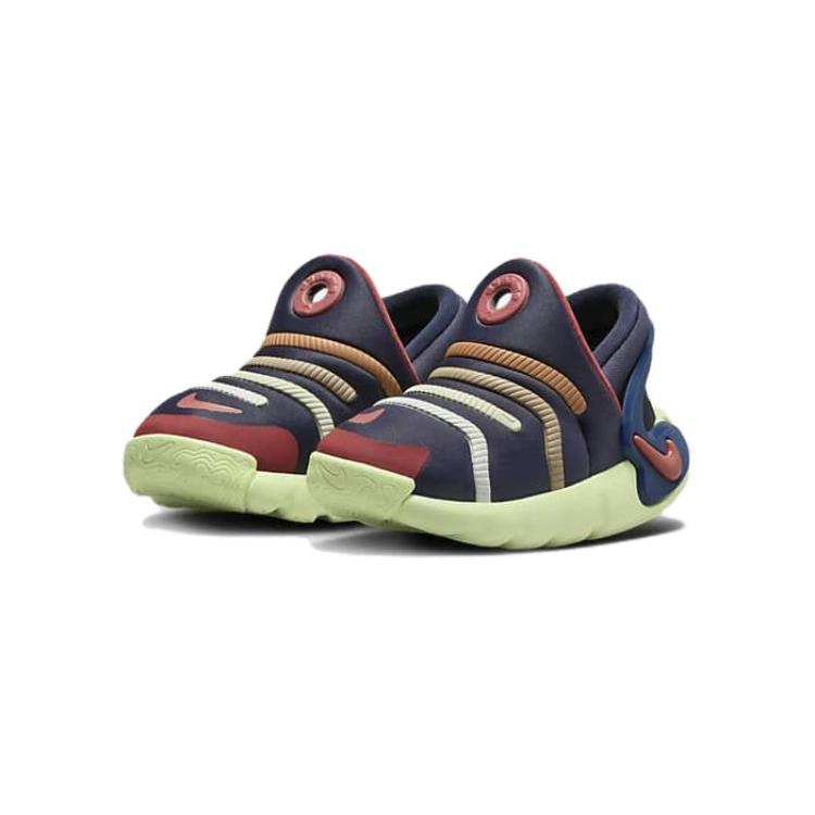 Nike Dynamo GO 2 EasyOn Нескользящие Устойчивые к истиранию Низкие Кроссовки для Малышей Черные Для Младенцев и Малышей FD0554-400