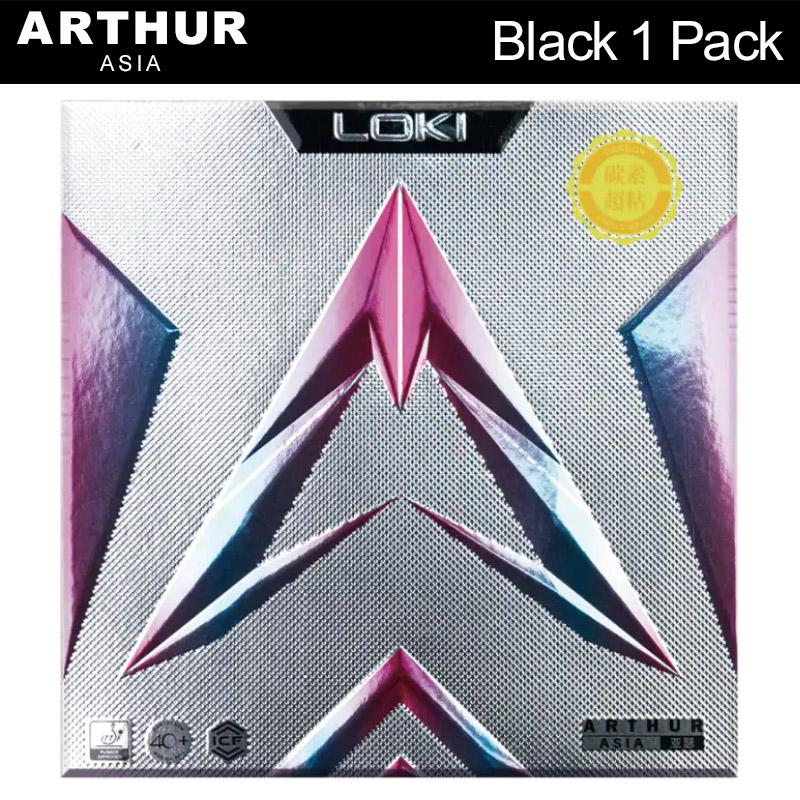 LOKI ARTHUR Series Table Tennis Rubber Sticky Professional Ping Pong Rubber Sheet Pre-tuned Sponge Arthur China Asia Europe