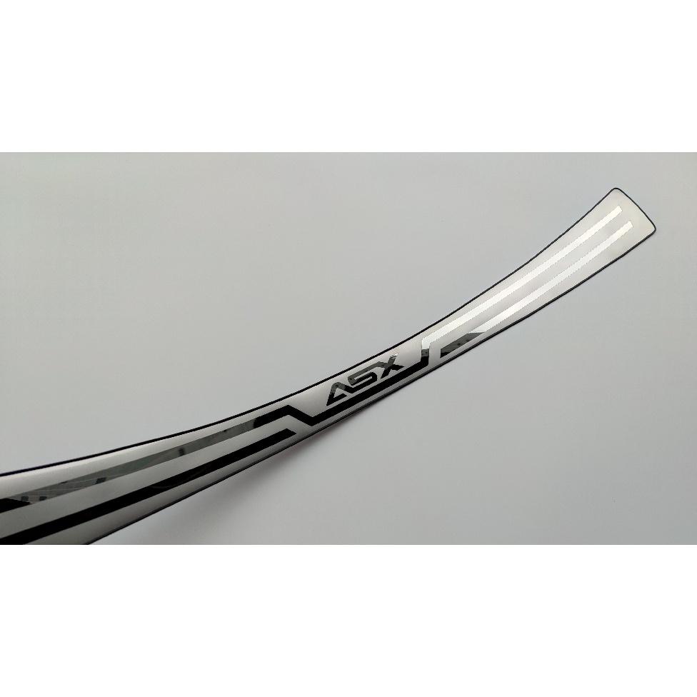 Для Mitsubishi ASX 2023 автомобильные аксессуары, накладка багажника, защита заднего бампера, внешние детали, накладка на порог, наклейка