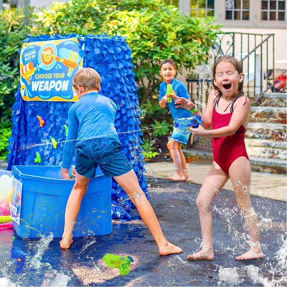 2 шт. Мини-водяные пистолеты-брызгалки с курком для открытого бассейна