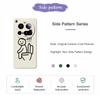 For Xiaomi 15 Ultra Case Stickman Toilet Pattern Printing Straight Edge TPU Phone Back Cover