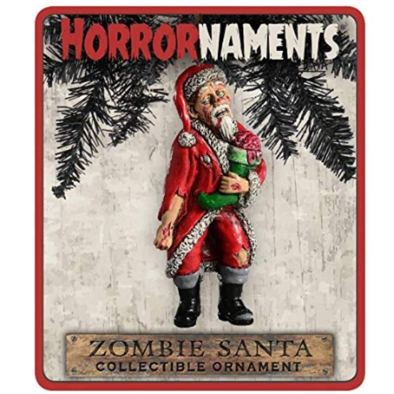 Acrylic Flat Horror Santa Claus Decoration For Halloween Christmas Prop Party