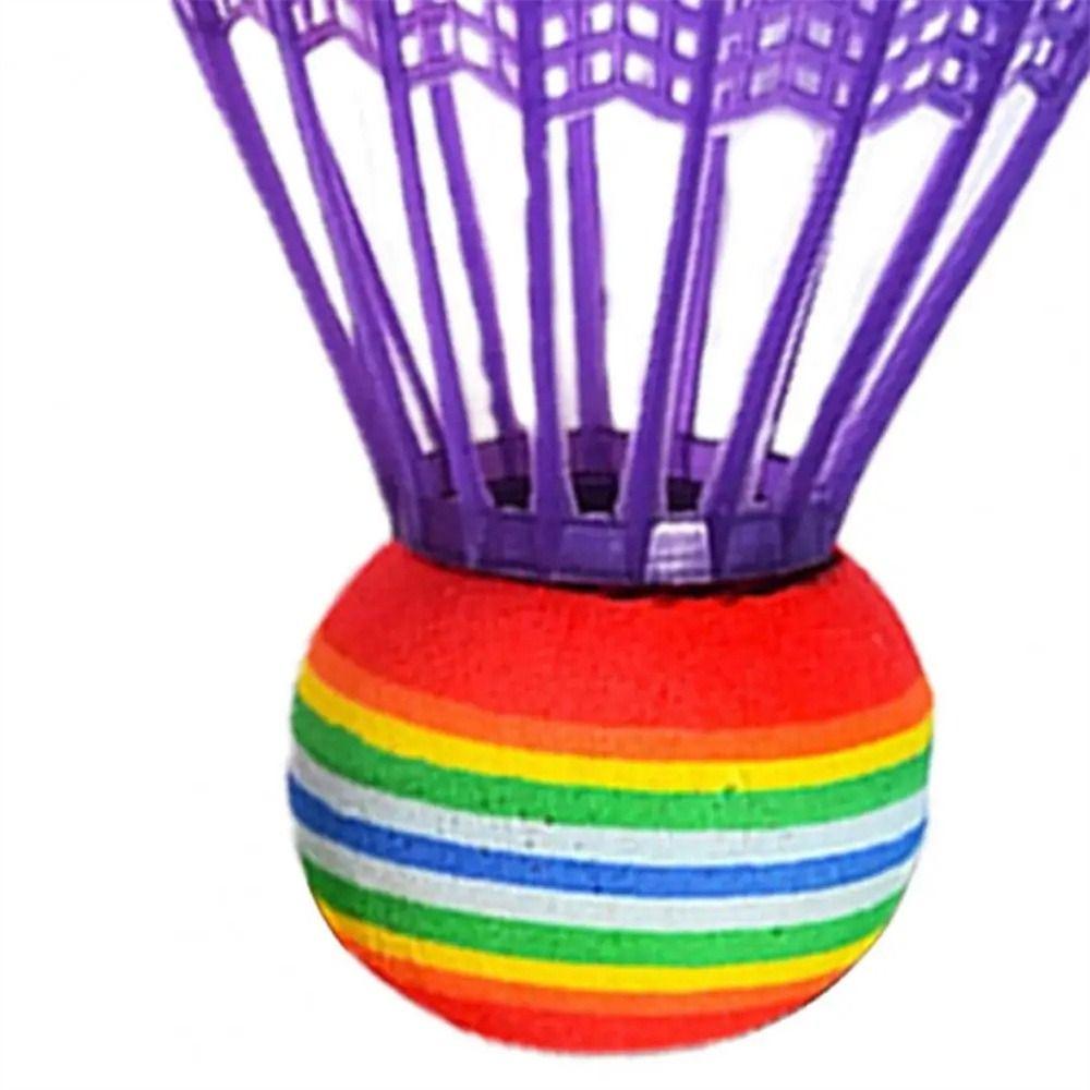 Flying Stability Badminton Colorful Badminton Balls Durable Shuttlecocks Leisure Sport