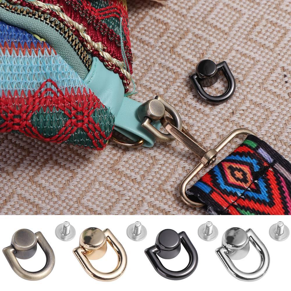 Tong Snap Metal Bag Rivet Nail Metal Handbag Belt Durable Bag Rivet Nail Buckle  Traveling Bag
