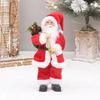 Santa Claus Doll Children's Christmas Gift Mini Christmas Tree Decoration Cartoon Fabric Plush Standing Christmas Doll Pendant