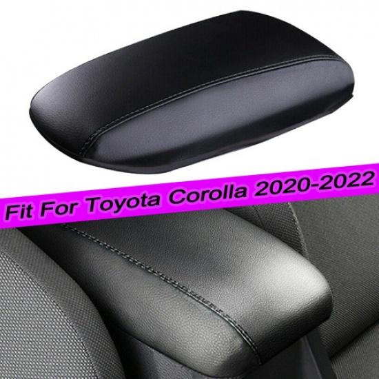 Черный Чехол-Подлокотник из Кожи для Toyota Corolla - Защита Консоли Автомобиля