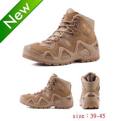 Мужские высокие тактические износостойкие ботинки для пустыни, новые уличные боевые тренировочные ботинки, дышащая походная обувь