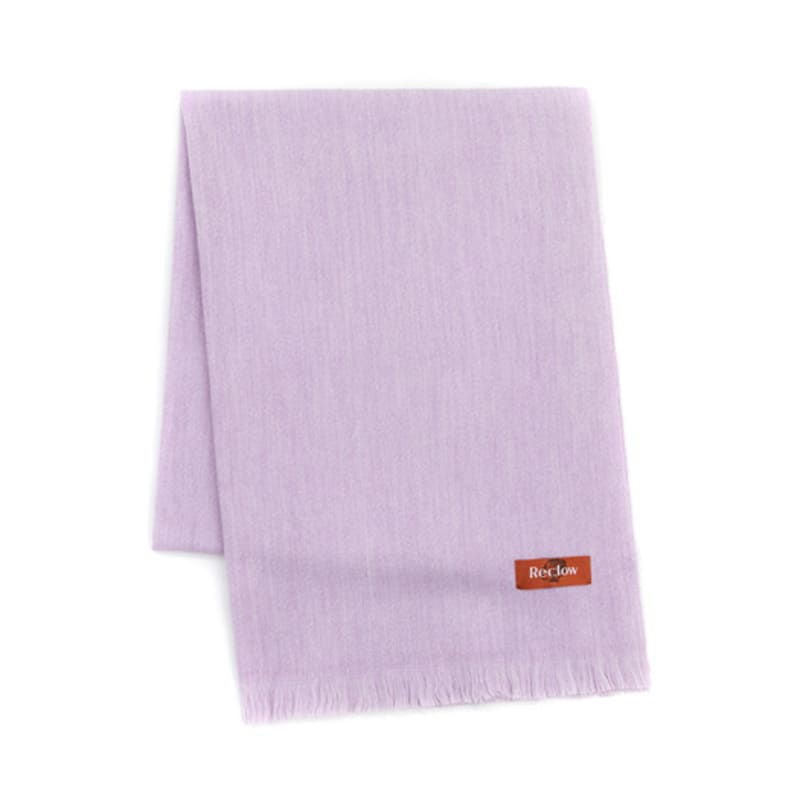 RECLOW RECLOW Soft Plain Muffler Purple
