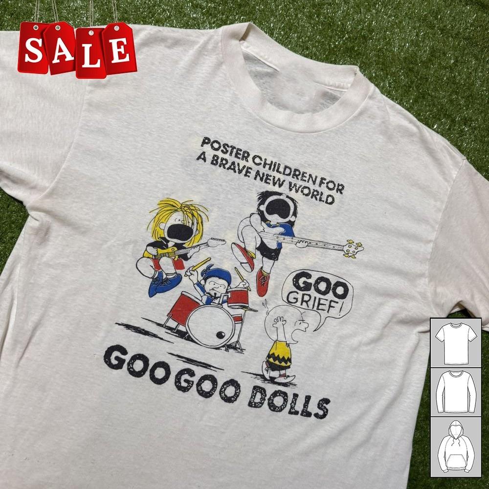 New Vintage 90’s Goo Goo Dolls Gift For Fans Unisex S5XL Shirt BI241 Unisex T-Shirt
