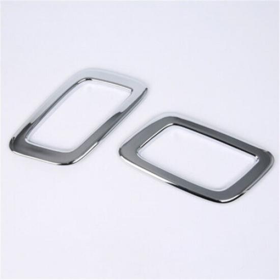 Chrome 2X Front Fog Lamp Bumper Light Cover Trim For Acura TLX 2015-2022