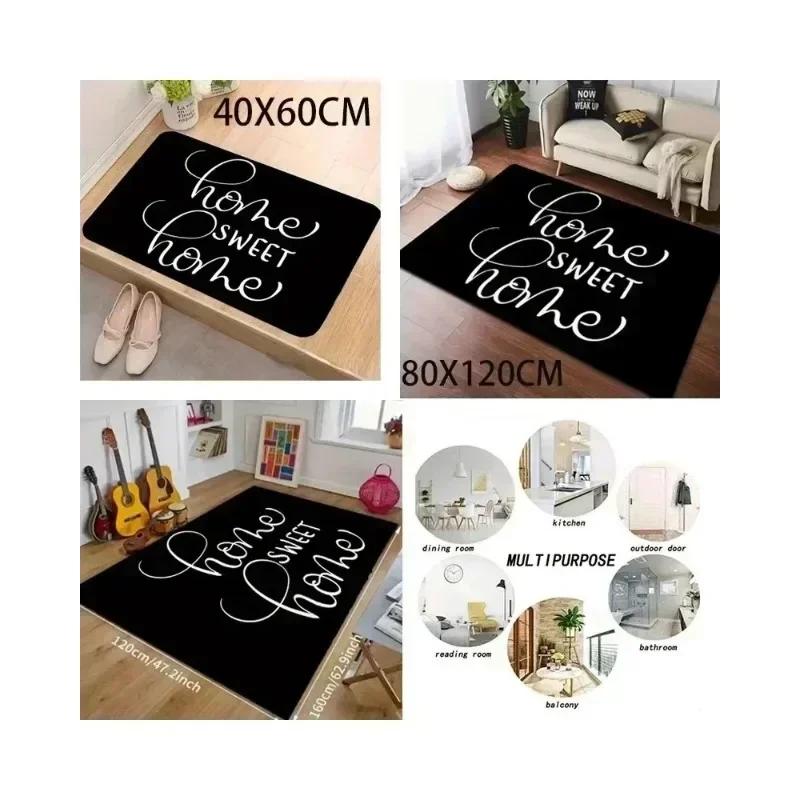 Green Collection Carpet Large Size Living Room Decorative Rug Balcony Corridor Washable Bedroom Doormat Home Decor Floor Mat