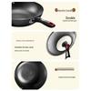 COOKER KING 32cm No-Coating Cast Iron Wok