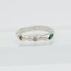 studio curve 3stone ring
