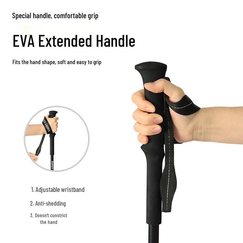 Carbon Fiber Telescopic Hiking Pole