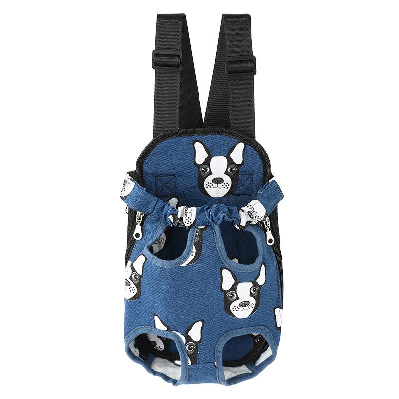 Portable Pet Chest Backpack Cat Dog Outdoor Travel Carrier Bag