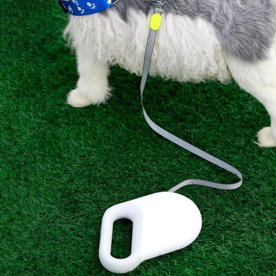 Поводок-рулетка для собак, прочный поводок для прогулок с ручкой, препятствующей скольжению, для собак средних и крупных пород весом до 330 фунтов