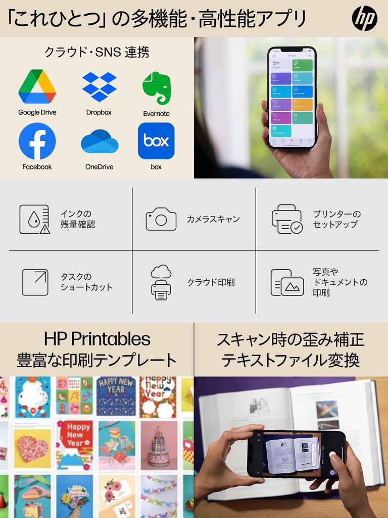 HP Color Printer HP ENVY Inspire 7221 2022 Model Inkjet Multifunction Printer Smartphone Link Scan Wireless LAN Automatic Printing with Touch Screen