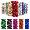 24 шт. 4/6 см Рождественские шары Большой шар Подвески для рождественской елки Украшения для вечеринки 2025 Новый год Рождественские подарки Аксессуар