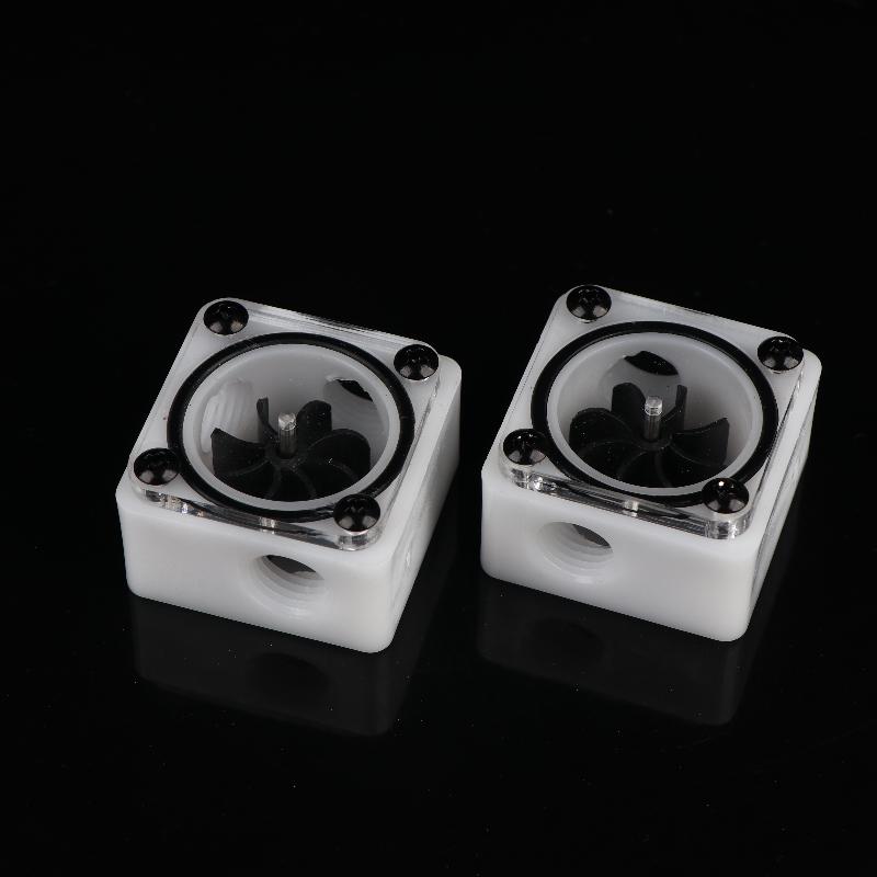 G1/4 Thread Water Cooling Flow Meter 2 Way Design Water Meter Indicator Bi Directional Meter Water Cooling System