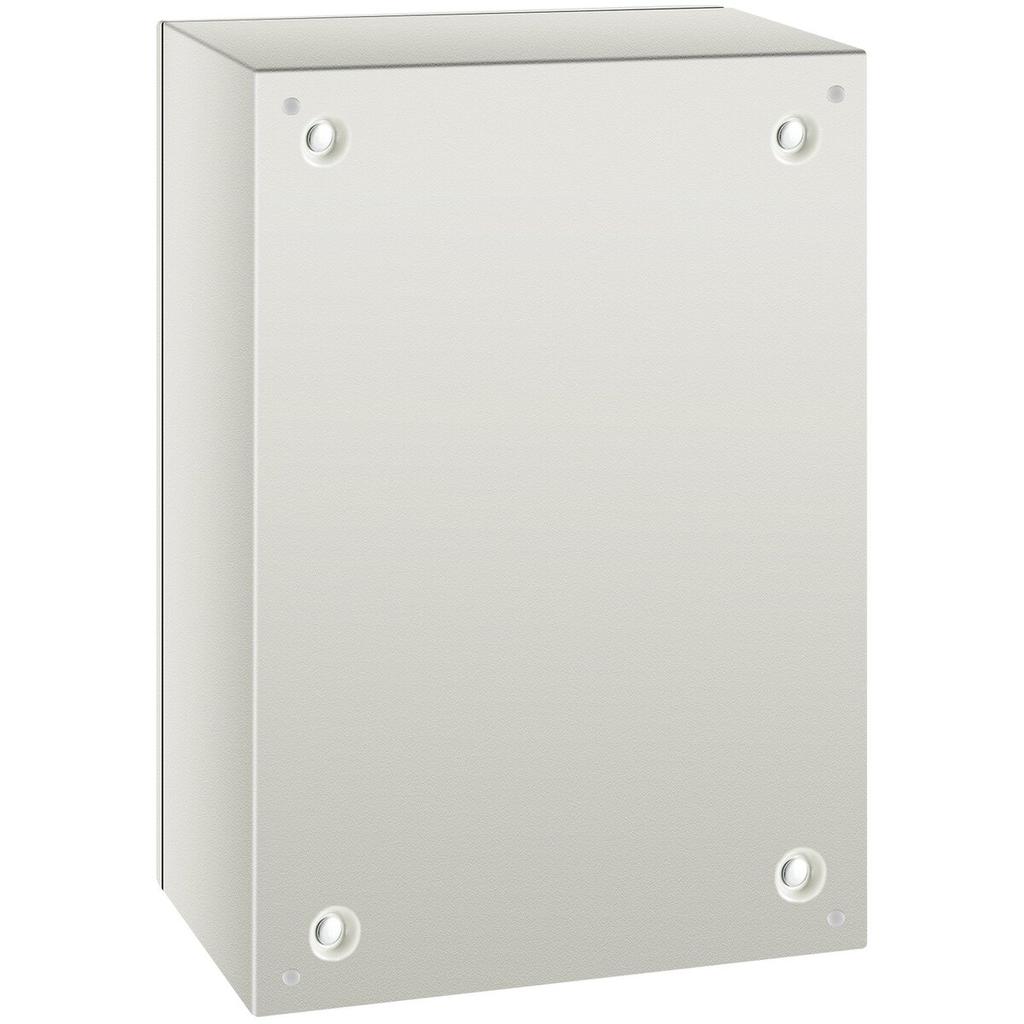 NEMA Steel Enclosure, 24 x 16 x 10\'\' NEMA 4X Steel Electrical Box, IP66 Waterproof & Dustproof, Outdoor/Indoor Electrical Junction Box, with