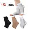 1/3 Pairs Alleviation Ankle Joint Support Unisex Pressure Socks Fashionable Sports Sweat Absorbing Breathable Compression Socks