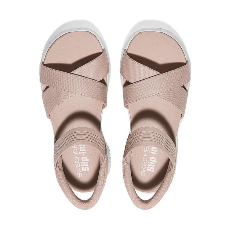 Skechers Кеды Cali легкие, мягкие, удобные, ударопрочные, дышащие, детские сандалии, детские сандалии, телесно-розовые, 119975-BLSH