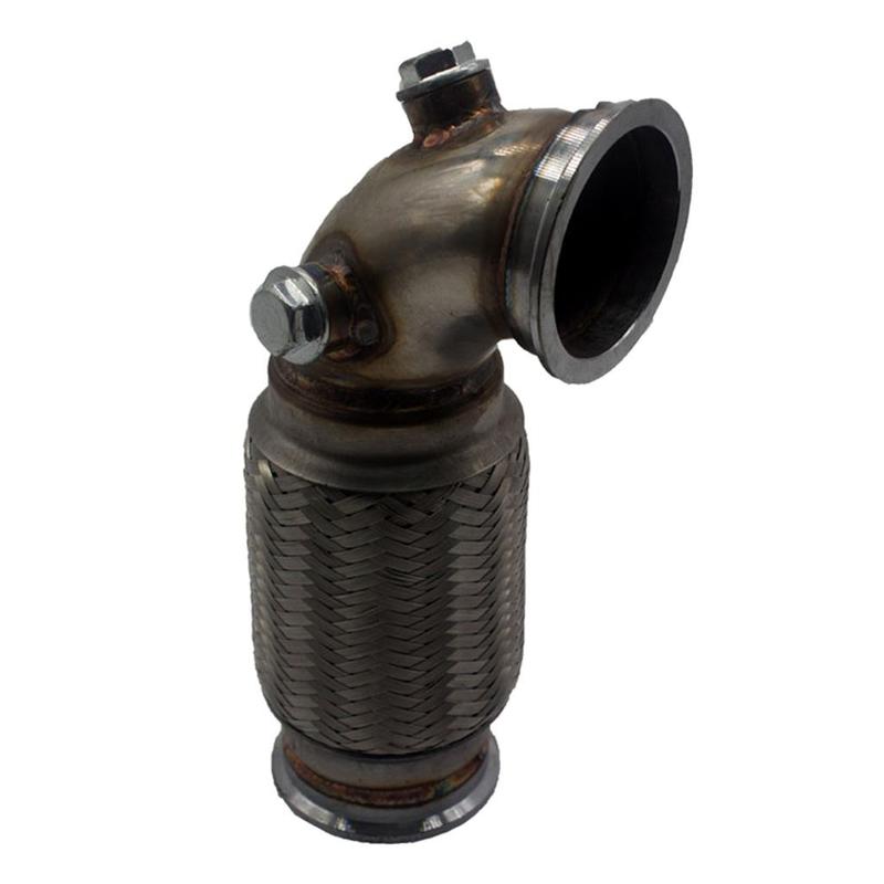 3" V-BAND STAINLESS STEEL 90 DEGREE ELBOW DOWNPIPE EXHAUST for T3/T4 T04E New,V-Band to V Band Downpipe Low 90 Degree