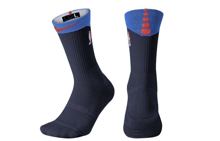 Nike Баскетбольные носки NBA Унисекс 1 пара Синие SX6361-424
