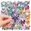 50 шт./набор Серия украшений с бабочками 01 ПЭТ-наклейки Водонепроницаемые DIY Модные наклейки-дудлы