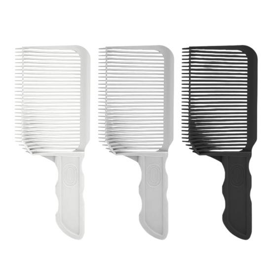 Barber Fade Comb Professional Hair Cutting Blending Clipper Comb Flat Top Comb Men Salon
