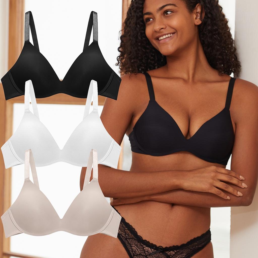 FINETOO Бюстгальтеры пуш-ап без косточек с глубоким V-образным вырезом, сексуальный женский бесшовный бюстгальтер с открытой спиной и без бретелек S-XL, спортивные топы, женское нижнее белье