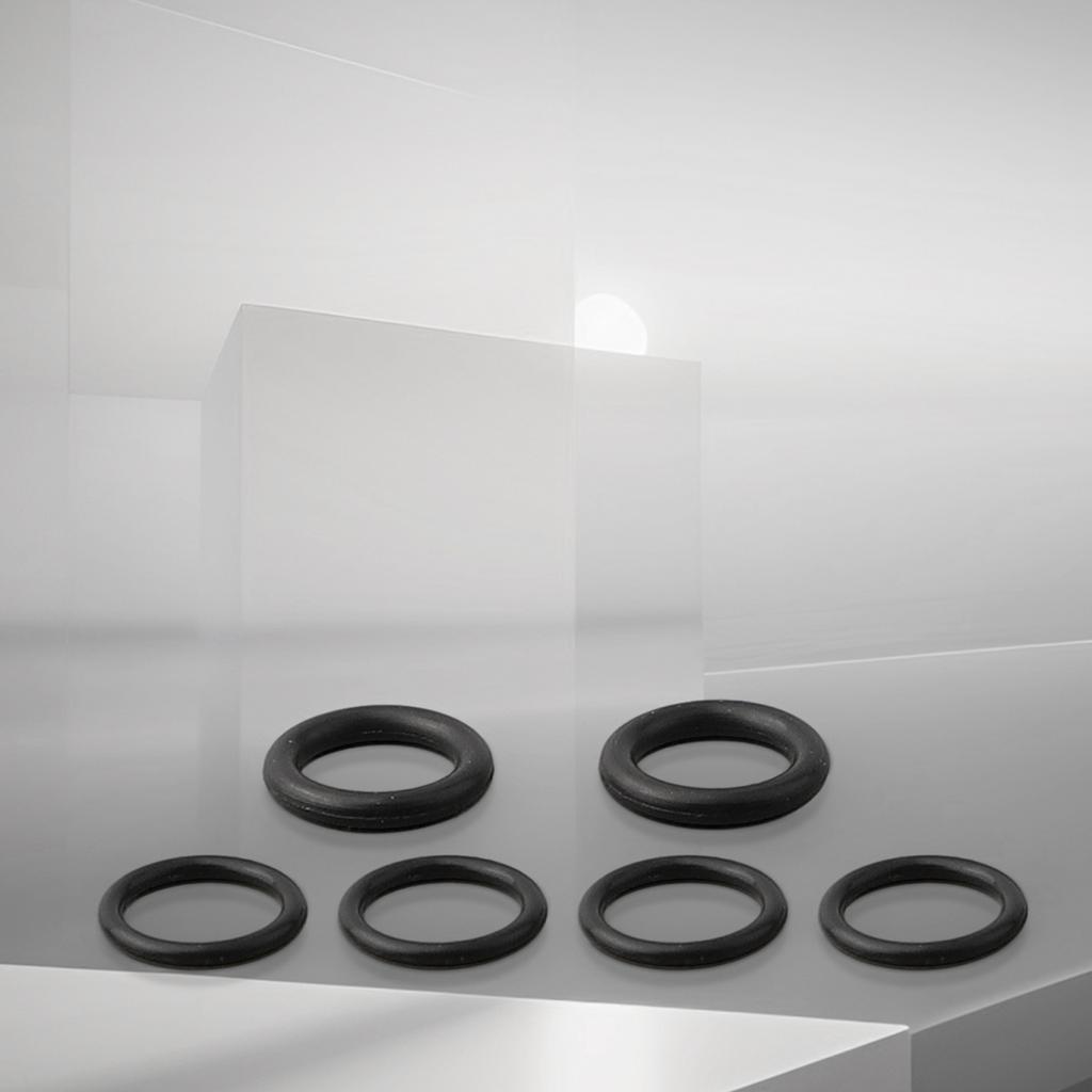 Практичная велосипедная уплотнительная прокладка O-ring 6 шт./комплект Аксессуары Тормозной суппорт