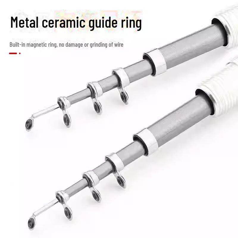 Компактный карманный мини-набор ультракоротких удилищ для морской рыбалки с выдвижной приманкой для заброса.