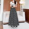 Women's Slim-Fit White Knitted Fishtail Skirt - Fall/Winter 2025 Collection