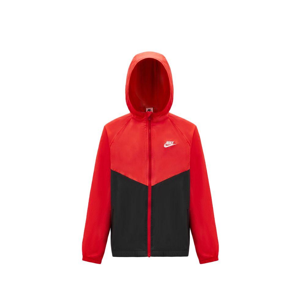 Nike Детская куртка с капюшоном и молнией в стиле колор-блок IF2821-657