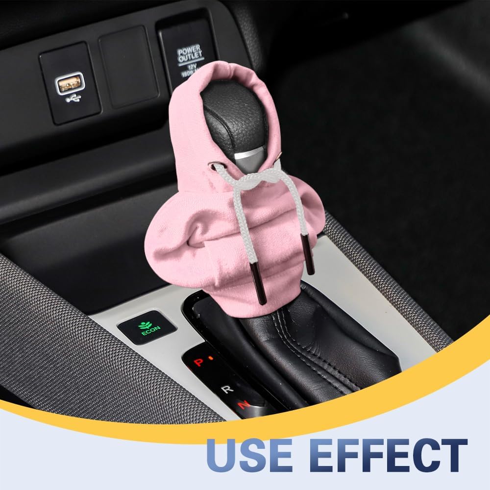 Gear Shift Hoodie, Upgraded Universal Hoodie Car Gear Shift Cover, 6.7Inch Funny Shifter Hoodie, Car Interior Accessories Car Shifter Stick Protector