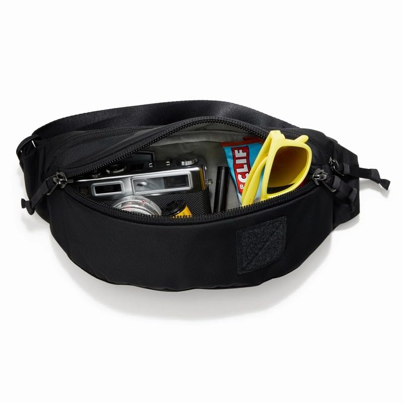 EVERGOODS CAS2 Civic Access Sling 2L Solution Black, Компактная дорожная сумка-слинг для мужчин, Легкая наплечная сумка, Подарок на День отца