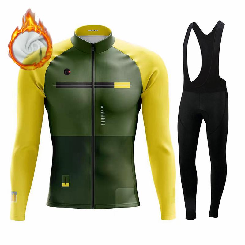 Комплект зимней велосипедной джерси Gobikful с термофлисом, велосипедная одежда, велосипедная одежда, костюм для катания на горном велосипеде