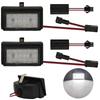 2 Pcs LED License Plate Lights Compatible with Mercedes ML, GL, Smart Roadster Off-Road