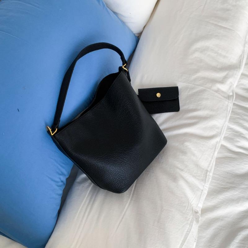 Премиальный нишевый ретро сумка-ведро женская новая модная универсальная большая вместимость на плечо/кроссбоди